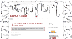 Desktop Screenshot of gobernarelmundo.com